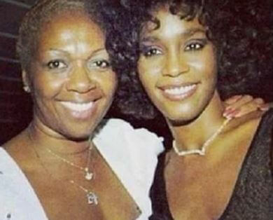 Freddie Garland former wife and daughter Whitney Houston.